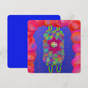 Simchat Torah Shmini Atzeret Blasen sukkah Torah Einladung