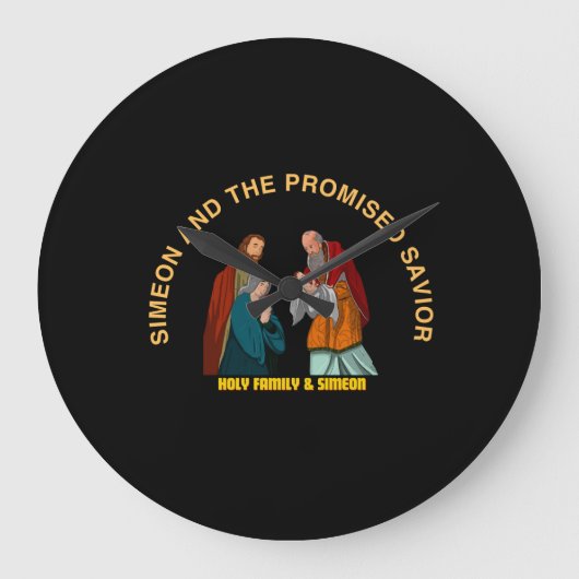 SIMEON AND THE PROMISED SAVIOR GROßE WANDUHR (Vorderseite)