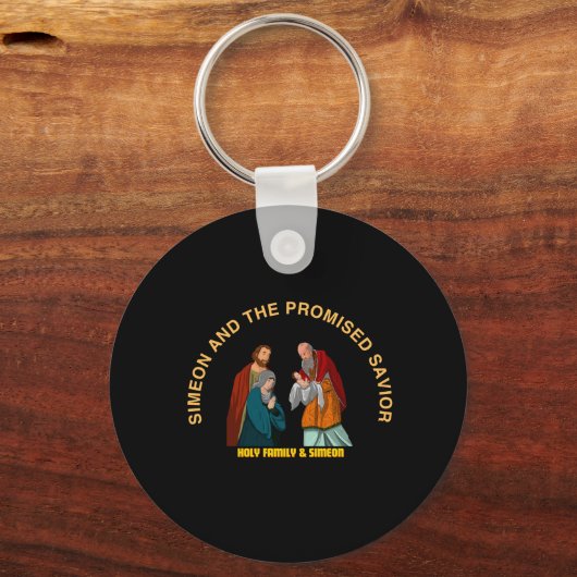 SIMEON AND THE PROMISED SAVIOR SCHLÜSSELANHÄNGER (Vorderseite)