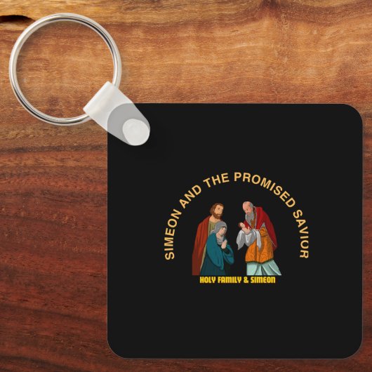 SIMEON AND THE PROMISED SAVIOR SCHLÜSSELANHÄNGER (Vorderseite)
