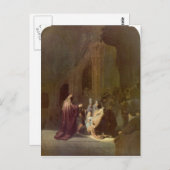 Simeon im Tempel von Rembrandt Postkarte (Vorne/Hinten)