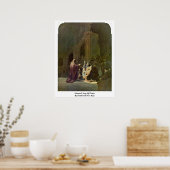 Simeon � Lob von Rembrandt Van Rijn Poster (Küche)