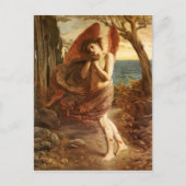 Simeon Solomon: Liebe im Herbst Postkarte (Vorderseite)