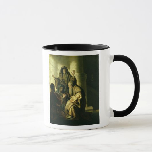 Simeon und Hannah im Tempel, c.1627 Tasse (Rechts)