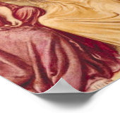 Simeon und Solomon Sappho und Erinna in einem Gart Poster (Ecke)