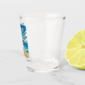 Simeulue Insel Indonesien Schnapsglas (Rechts)