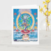 SIMHAMUKHA KARTE (Gelbe Blume)