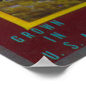 Simi Orange LabelSanta Susana, CA Poster (Ecke)