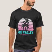 Simi Valley Ca Souvenir California Retro T-Shirt (Vorderseite)