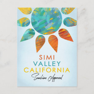 Simi Valley California Postkarte