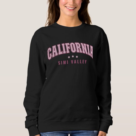 Simi Valley California Preppy Sweatshirt (Vorderseite)