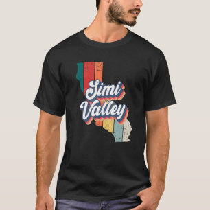 Simi Valley City Retro Vintages Heimat T-Shirt