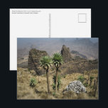 Simien Berge Äthiopien Postkarte<br><div class="desc">Landschaftliches Foto des Simien Mountains National Park im Hochland von Äthiopien,  Afrika. Foto © Sebastian Wurm.</div>