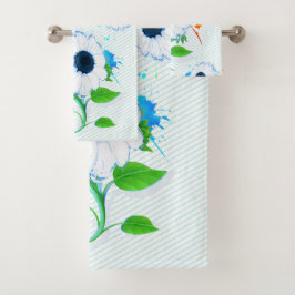 Simile Sonnenblume Badhandtuch Set