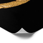 Simit (türkischer Sesamring) Poster (Ecke)