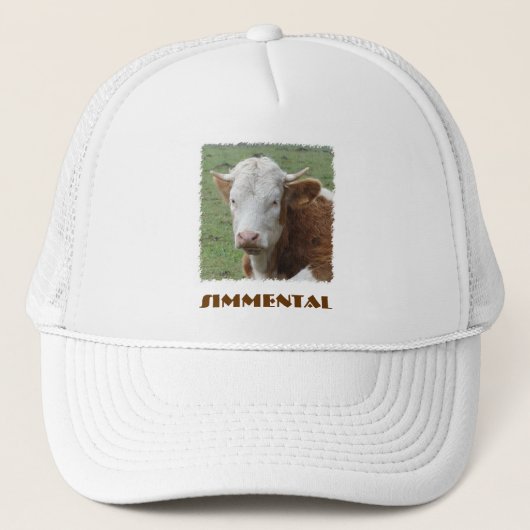Simmentalhut Truckerkappe (Vorderseite)