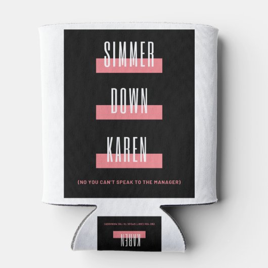 Simmer Down Karen Dosenkühler (Rückseite)