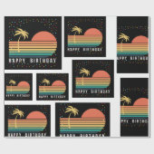 simmi mode glücklicher Geburtstag Geschenkpapier (Flach)