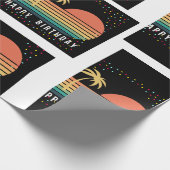 simmi mode glücklicher Geburtstag Geschenkpapier (Ecke)