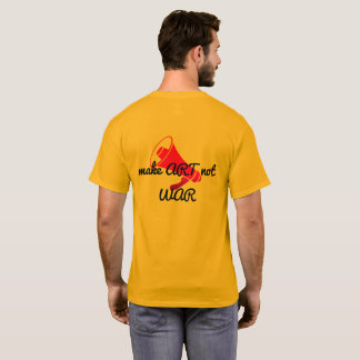 SimmiFashion Art nicht Krieg T-Shirt