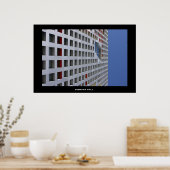 Simmons Hall, MIT Campus Poster (Küche)