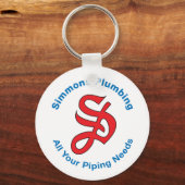 SIMMONS PLUMBING SCHLÜSSELANHÄNGER (Vorderseite)
