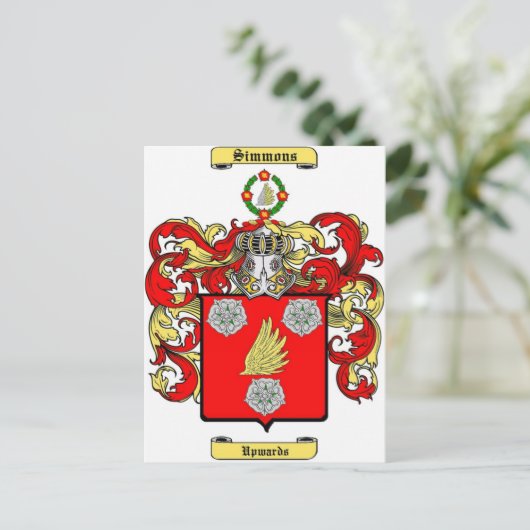 Simmons Postkarte (Stehend Vorderseite)