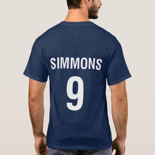 simmons T-Shirt (Rückseite)