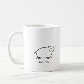 Simon - 15 Unze Kaffeetasse
