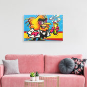 Simon Bar Sinister 2 Leinwanddruck (Insitu (Wohnzimmer))