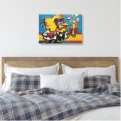 SIMON BAR SINISTER 3 LEINWANDDRUCK (Insitu (Schlafzimmer))
