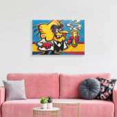 SIMON BAR SINISTER 3 LEINWANDDRUCK (Insitu (Wohnzimmer))