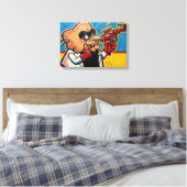 Simon Bar Sinister Leinwanddruck (Insitu (Schlafzimmer))