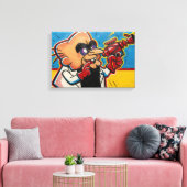 Simon Bar Sinister Leinwanddruck (Insitu (Wohnzimmer))