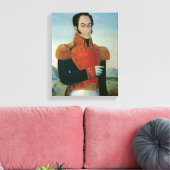 Simon Bolivar Leinwanddruck (Insitu (Wohnzimmer))