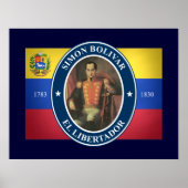 Simon Bolivar Poster (Vorne)