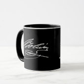 Simon Bolivar Signature Tasse (Vorderseite Links)