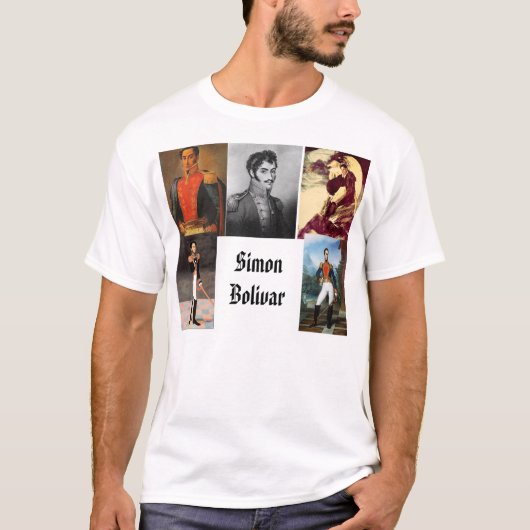 Simon Bolivar, Simon Bolivar, Simon Bolivar, Si… T-Shirt (Vorderseite)