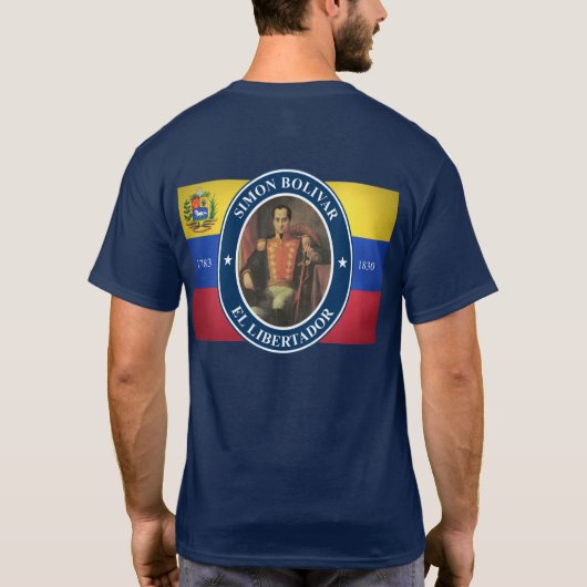 Simon Bolivar T-Shirt (Rückseite)
