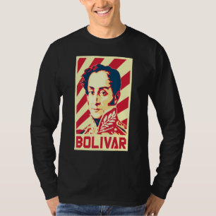 Simon Bolivar Venezuela Retro-Propaganda T-Shirt