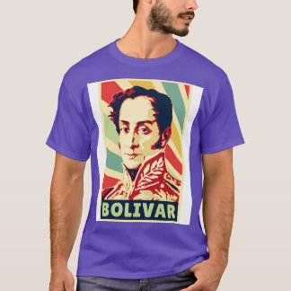 Simon Bolivar Vintag Colors T-Shirt