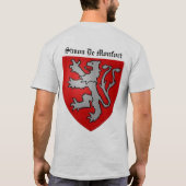 Simon De Monfort Shirt (Rückseite)