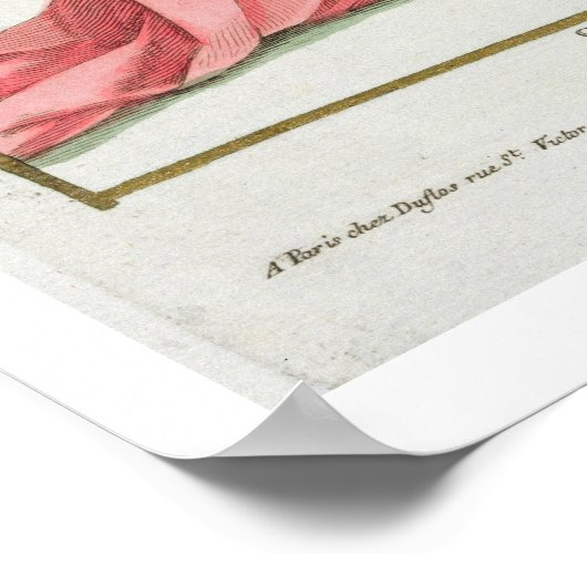 Simon de Montfort (c.1165-1218) von "Receuil des Poster (Ecke)