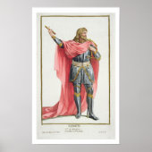 Simon de Montfort (c.1165-1218) von "Receuil des Poster (Vorne)