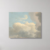 Simon Denis - Cloud-Studie (Früher Abend) Leinwanddruck (Vorderseite)