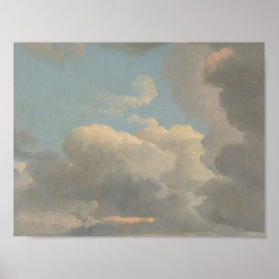 Simon Denis - Cloud-Studie (Früher Abend) Poster