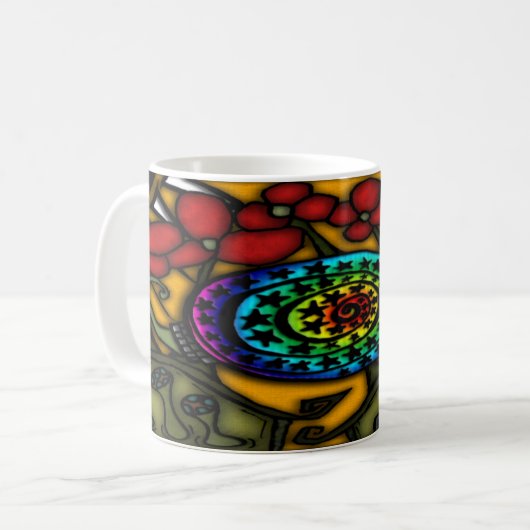 Simon die Schnecke Kaffeetasse (Vorderseite Links)