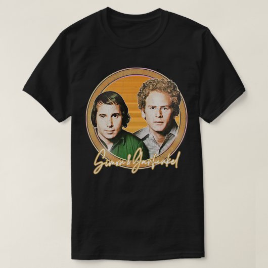 Simon Garfunkel Retro Style Fan Design 1 T-Shirt (Design vorne)