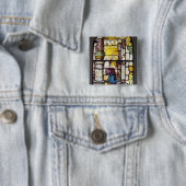 Simon im Tempel das Heiliger Geist erblickend Button (Beispiel)