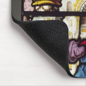 Simon im Tempel das Heiliger Geist erblickend Mousepad (Ecke)